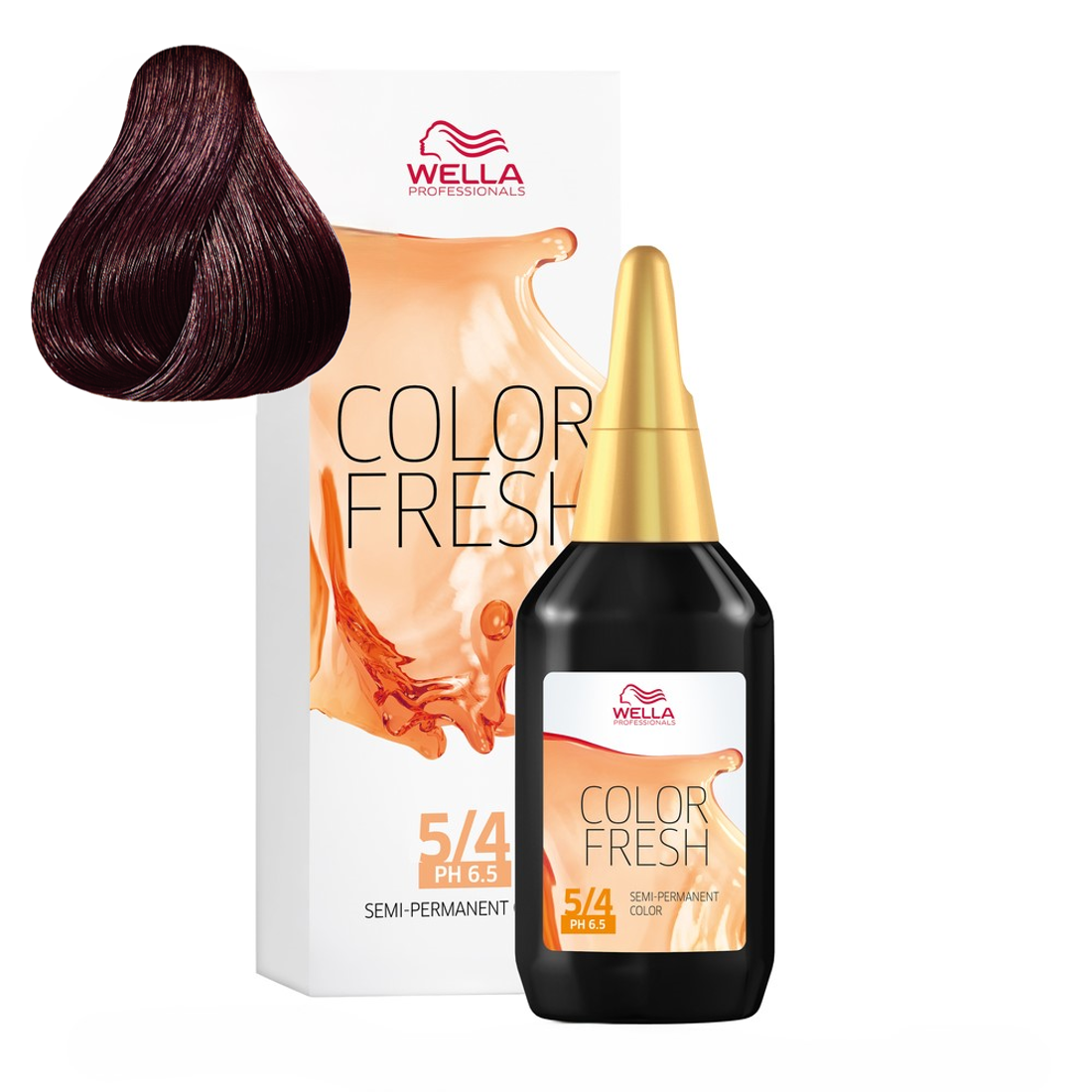 Wella Color Fresh 5/44 kupferrot, Haarfarbe