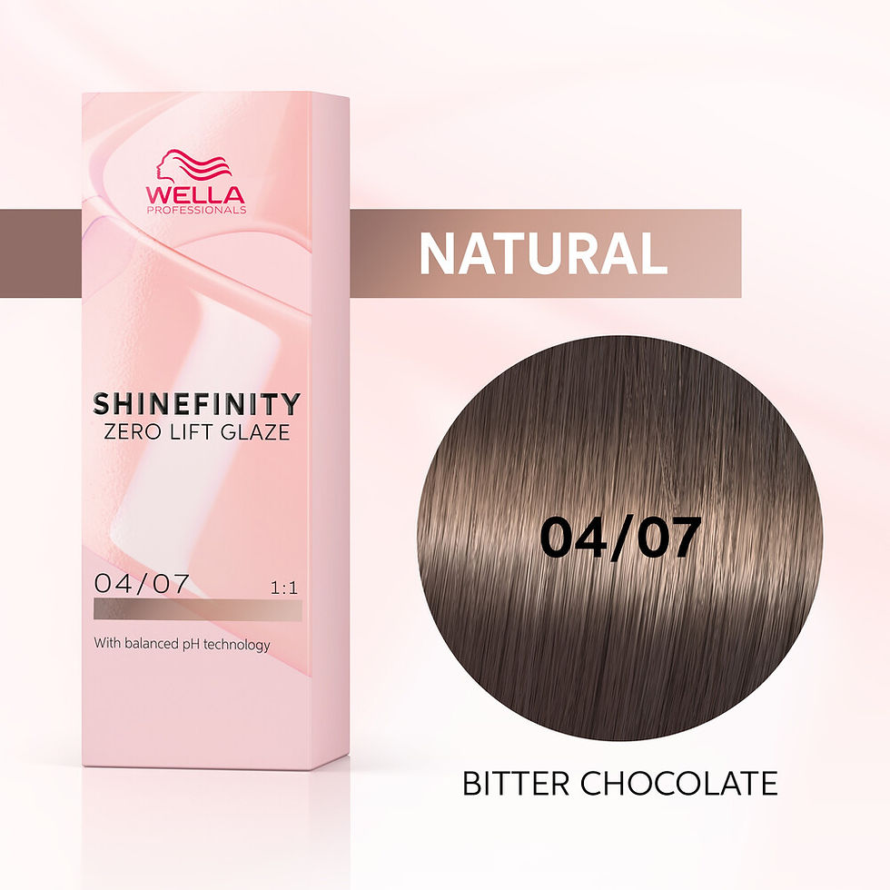 Wella Shinefinity Zero Lift Glaze 04/07 Bitter Chocolate