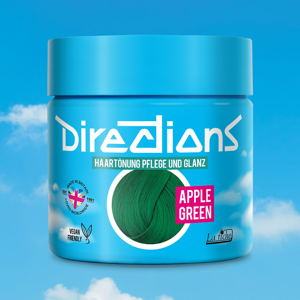 Directions Haarfarbe Apple Green, Haartönung Pflege und Glanz, La Riche Directions 100 ml HaarPflegeShop