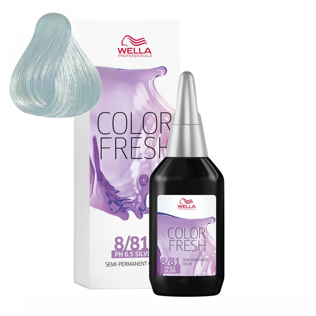 Wella Color Fresh 8/81 helles lila Haarfarbe