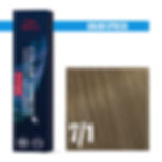 WELLA Color Xpress Packung mit 7/1 Haarfarbe, hellblond, 60 ml, 10 Minuten Ergebnis.