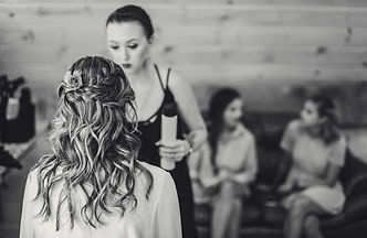 Wedding hair and makeup