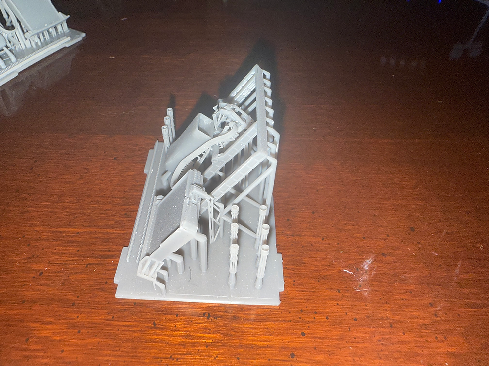 CH-53 / MH-53 Pavelow forward weapons stations for use in scale models