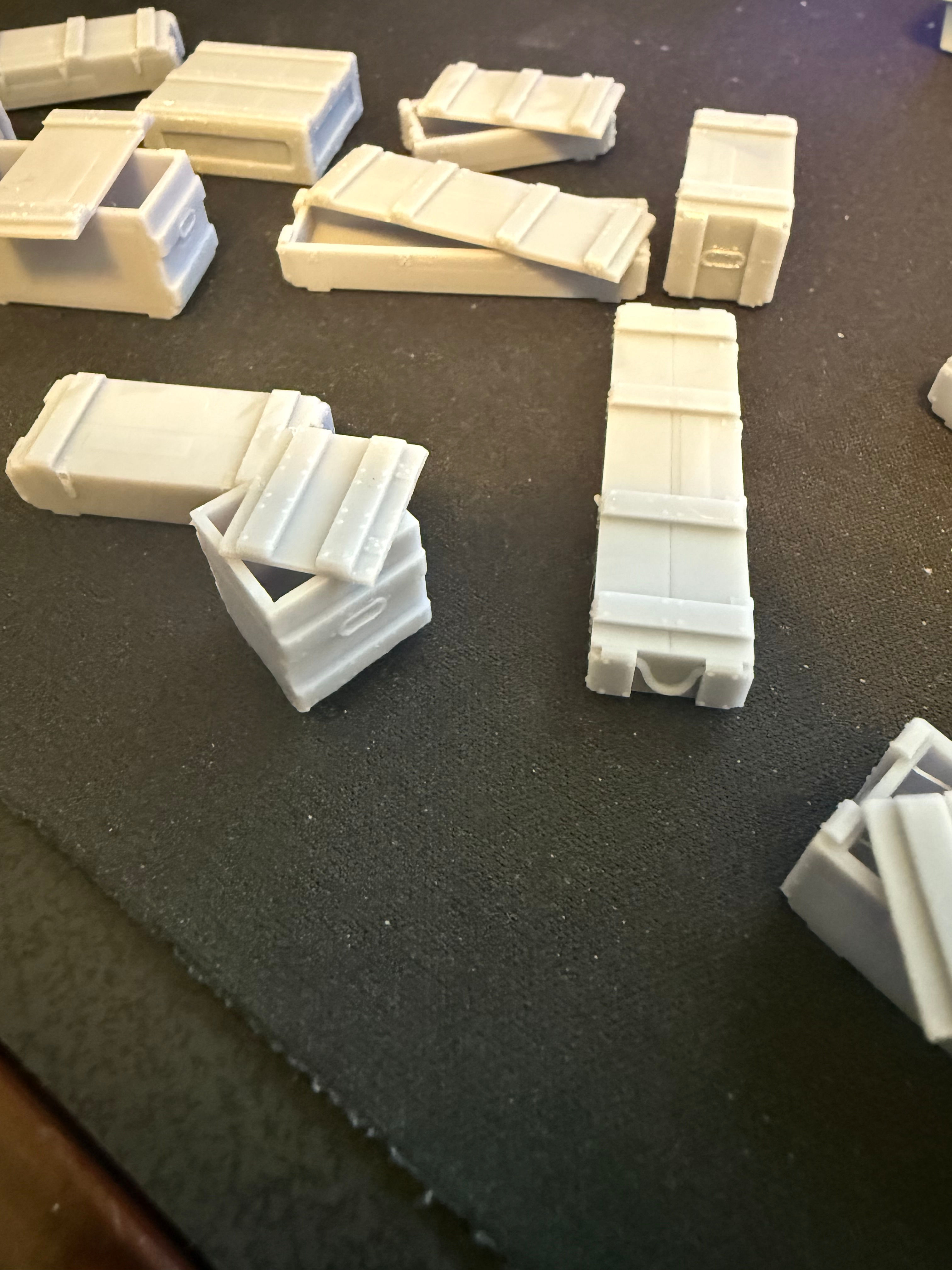 1/35 Military Crates Wood Type - Five Pack