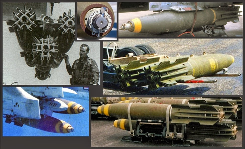Thumbnail: 1/32 MER Rack with Mk.82 Snakeye Bombs (Folded Fins)