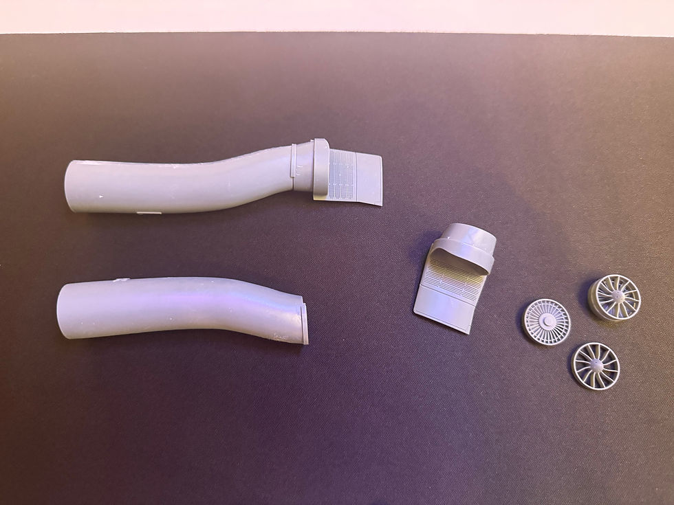 Thumbnail: 1/32 F/A-18 Seamless Intakes for Trumpeter Kit