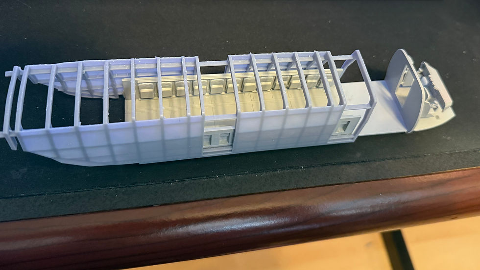 Thumbnail: 1/48 CV-22 Internal Rib Structure   Use in Italeri  #2622 V-22 Osprey Kit