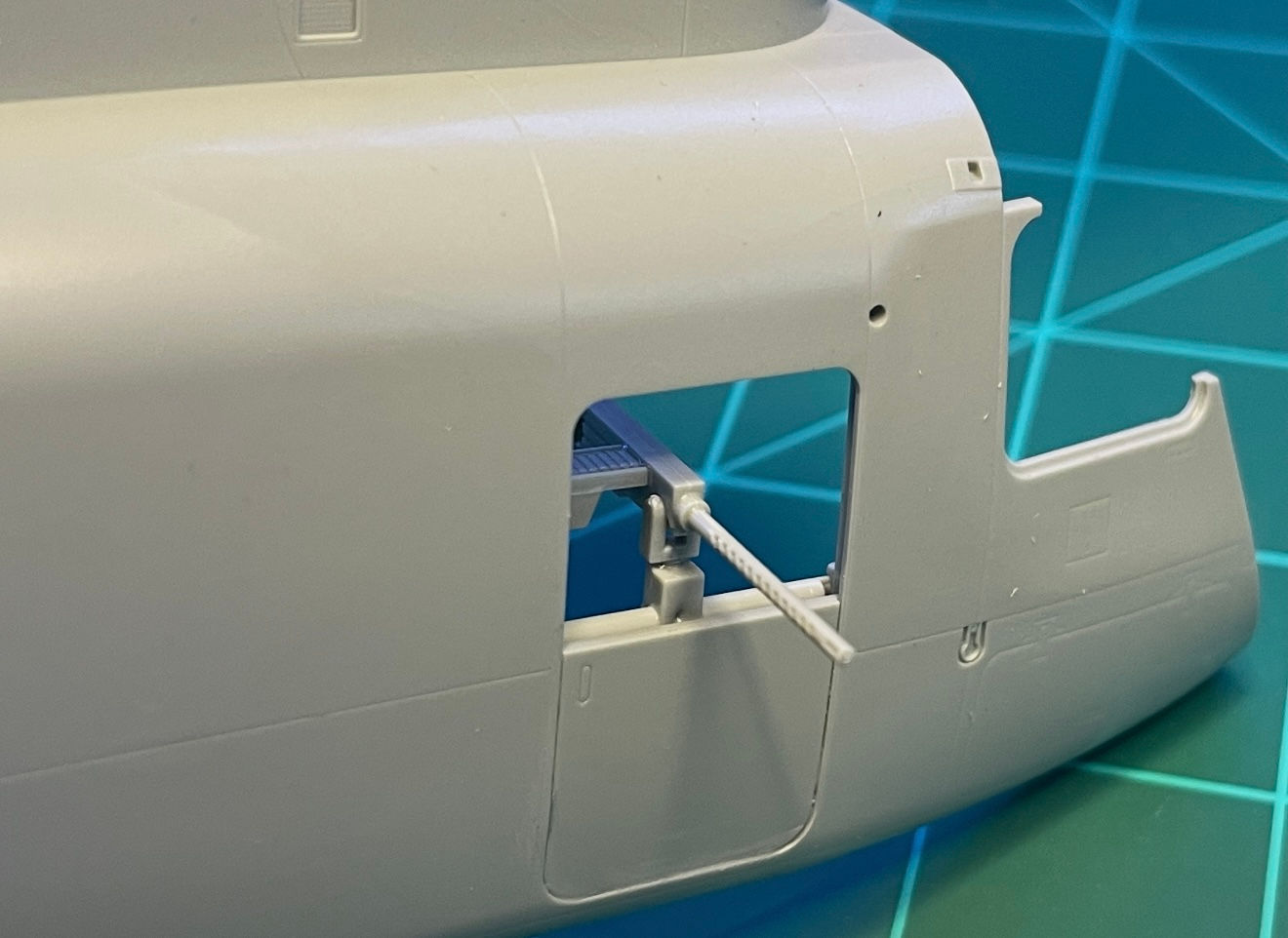 1/48 Forward Mounted GAU‑18 “Fifty” for CH‑53 / MH‑53 Models (four model pack)