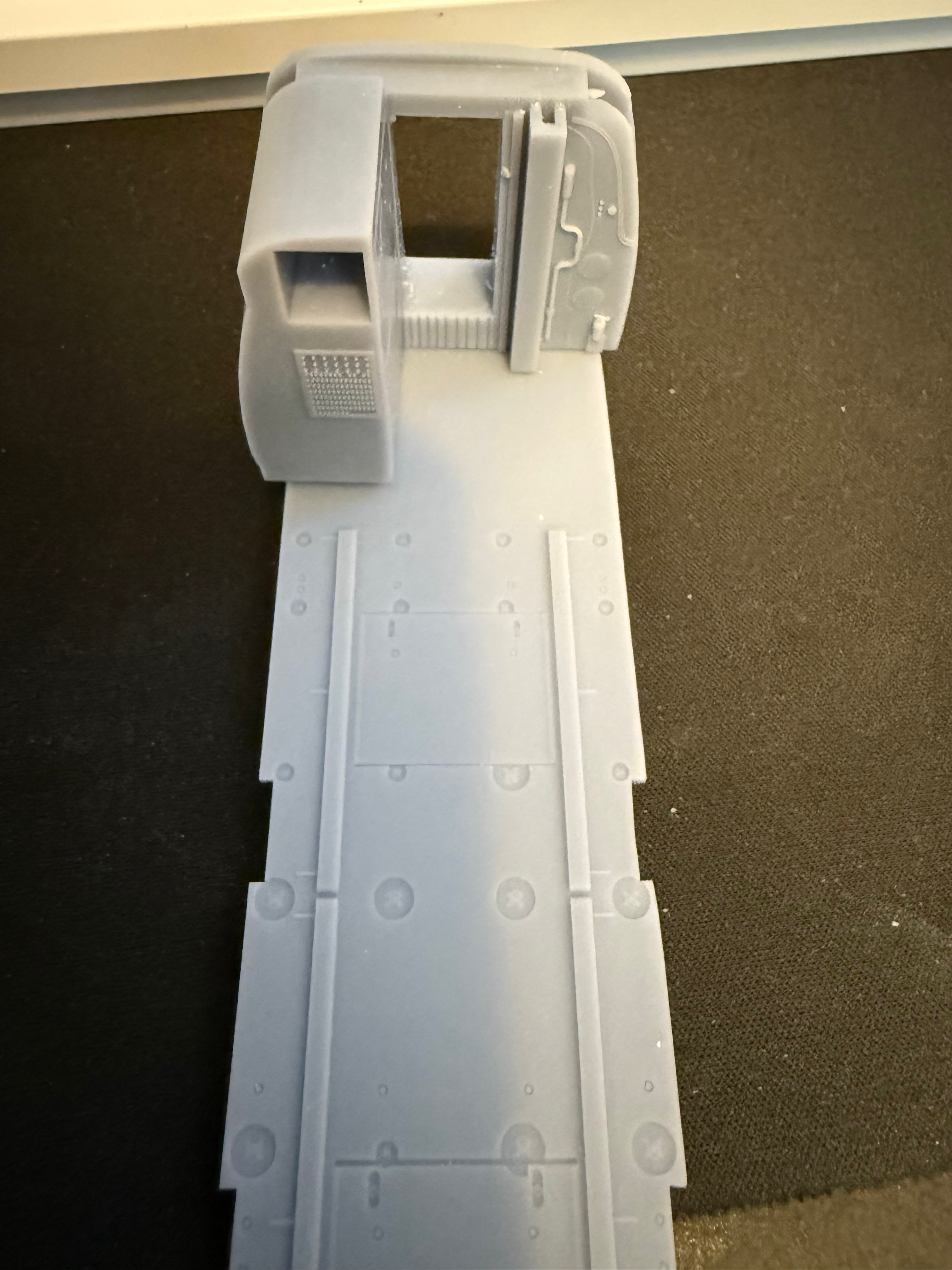1/48 CV-22 Enhanced Cockpit Bulkhead - Use in Italeri #2622 V-22 Osprey kit