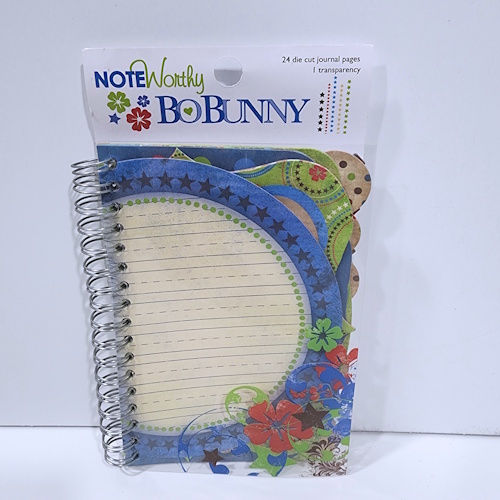 BoBunny Journal Pages - Noteworthy