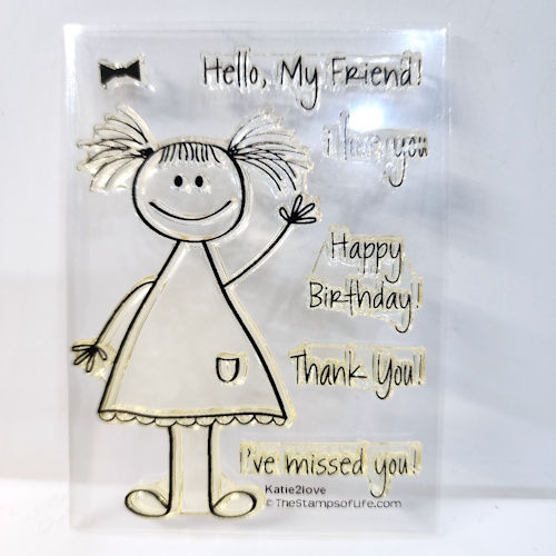 Stamps of Life Stamp Set - Katie 2 Love