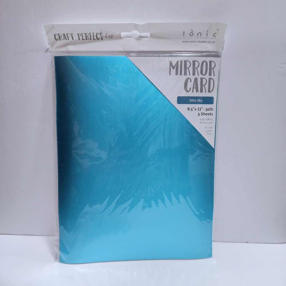 Tonic Studios - Mirror Card Silky Sky