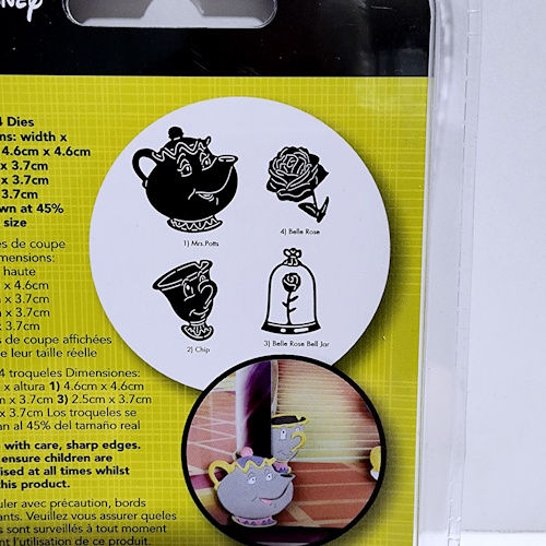 Thumbnail: Character World Disney Belle Embellishments dies