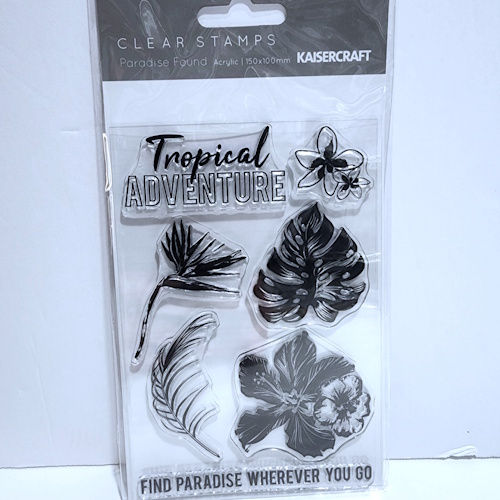 Kaisercraft Stamp Set - Paradise Found