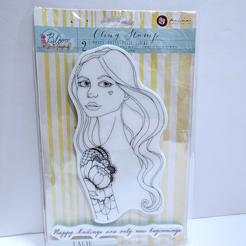 Prima Bloom Collection Stamp - Lacie