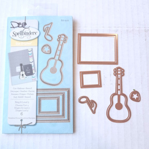 Spellbinders die sing it loud jenlee schoolcraft