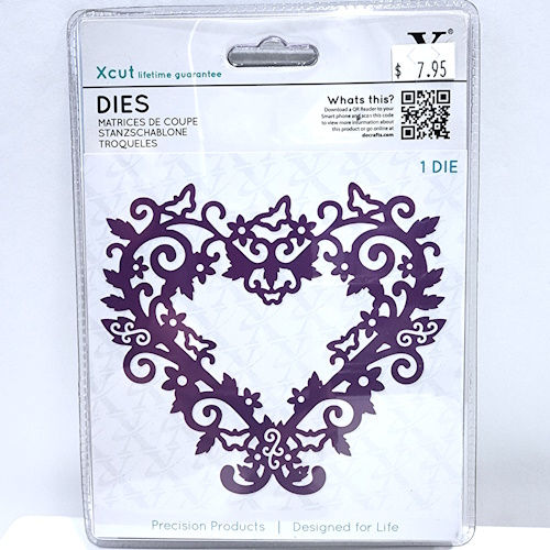 DoCrafts Die - Filigree Heart Frame