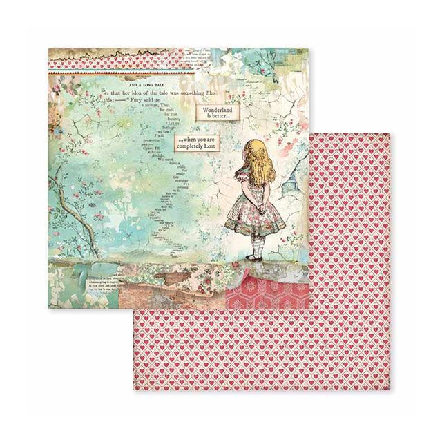 Thumbnail: Stamperia 6 x 6 Paper Pack - Alice in Wonderland