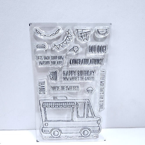 Thumbnail: Stampin Up Stamp - Tasty Trucks