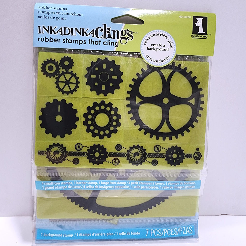 Inkadinkado Stamp Set - Gear Kit