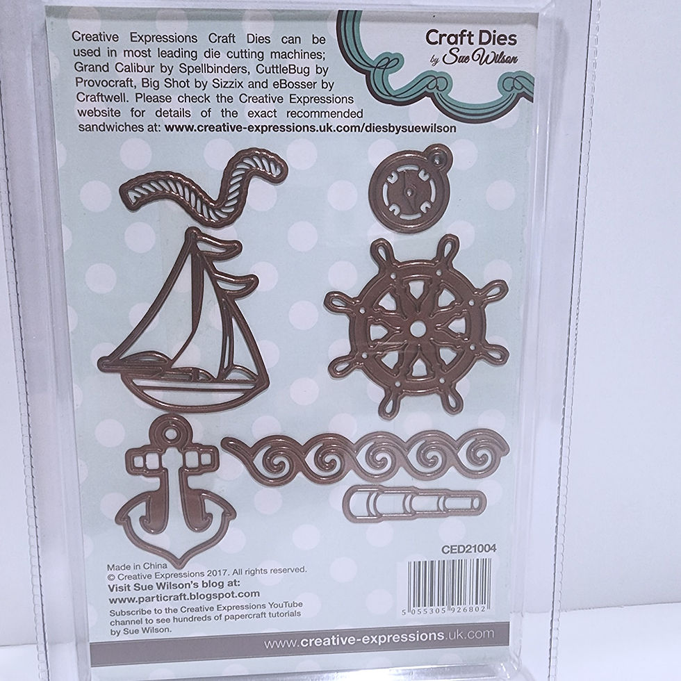 Thumbnail: Creative Expressions Die -Nautical Accessories