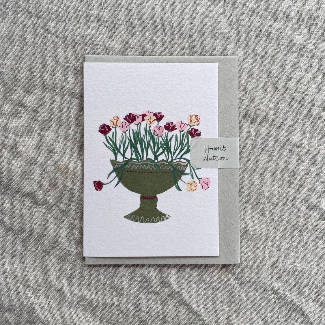 Parrot Tulips Mini Card
