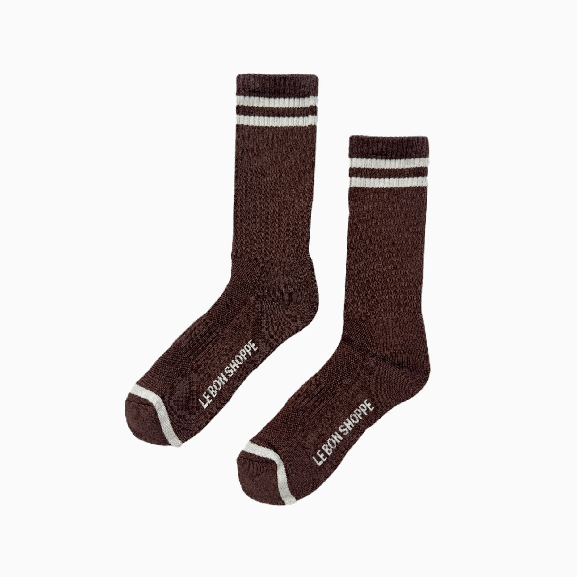 Extended Boyfriend Socks Wood