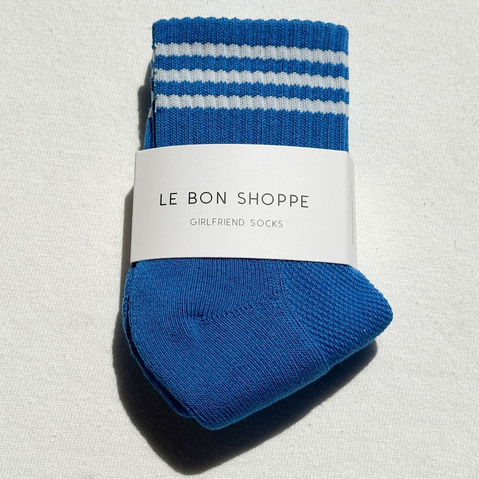 Thumbnail: Girlfriend Socks Royal Blue