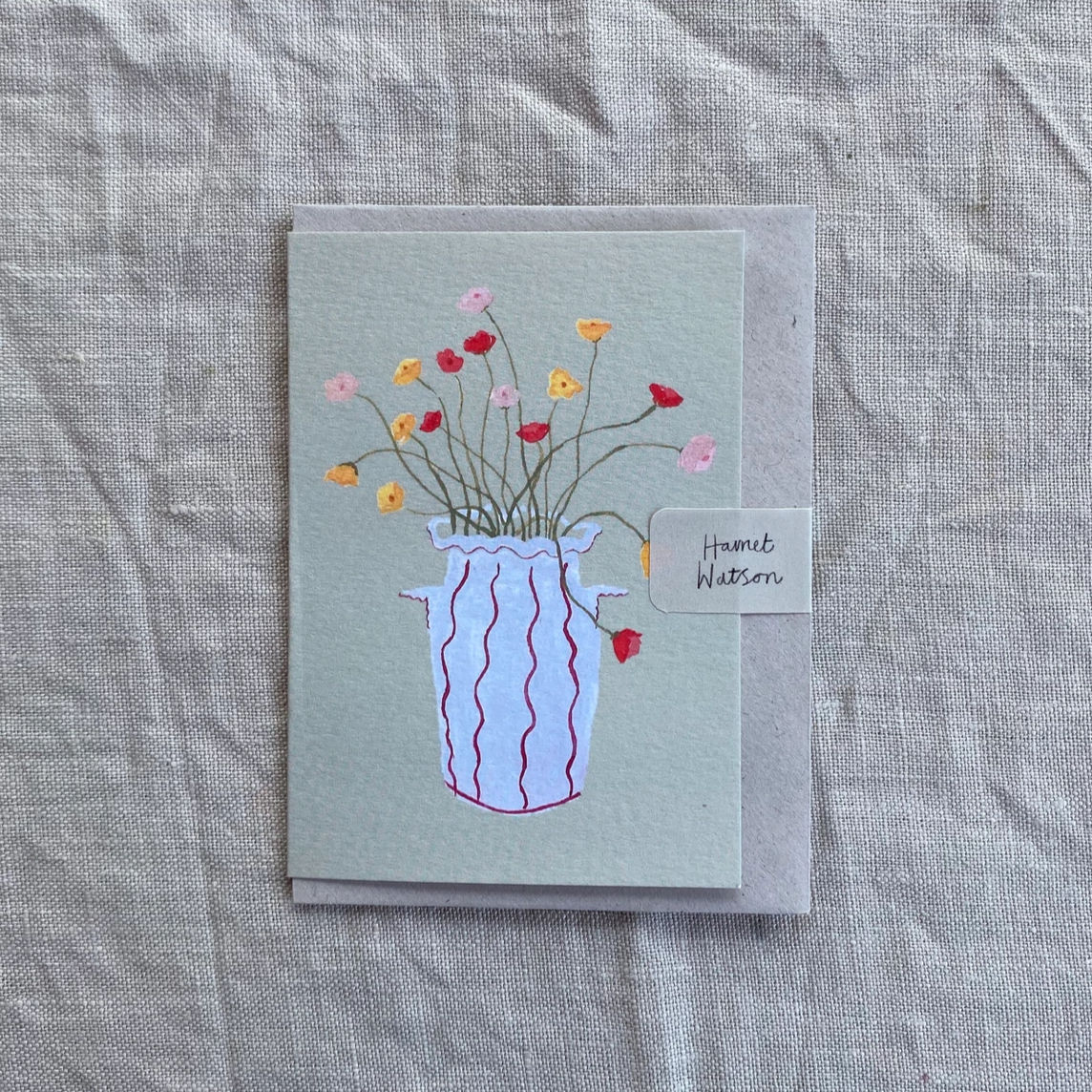 Icelandic Poppies Mini Card