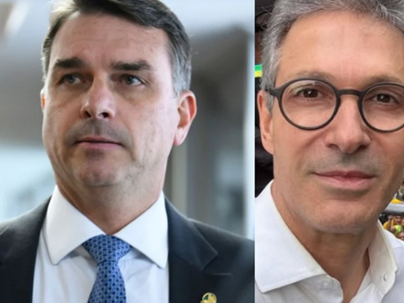 Zema recua após críticas e diz que estará com Flávio Bolsonaro no segundo turno
