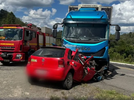 Acidentes nas BRs 116 e 267 deixam quatro mortos na Zona da Mata durante o fim de semana