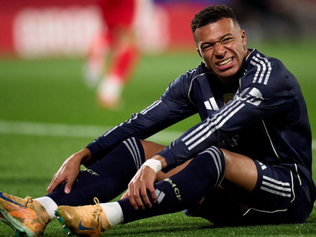 Mbappé sofre lesão muscular e vira dúvida no Real Madrid
