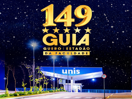 Grupo Unis soma 35 cursos estrelados no Guia da Faculdade 2024