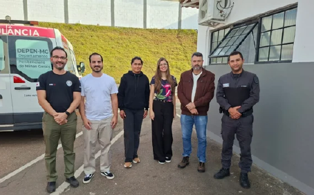 Estudantes de Psicologia do Grupo Unis realizaram visita técnica ao presídio de Varginha em atividade de formação prática