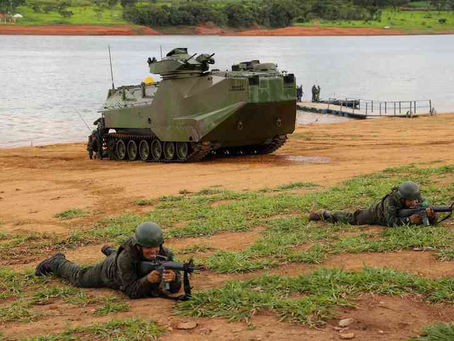 Marinha realiza operação militar no Sul de Minas; ação é a maior já vista no Estado