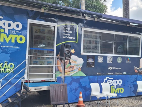Projeto Expo Livro incentiva o hábito da leitura com unidade móvel em Varginha