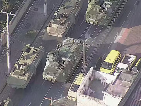 Marinha posiciona 250 militares e tanques em hospital após morte de médica no Rio"