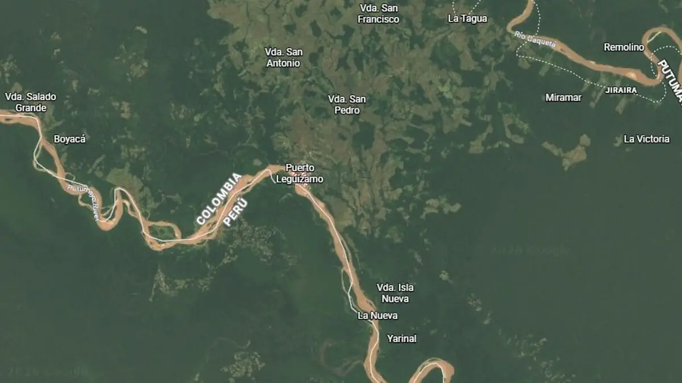 Avião militar da Colômbia cai durante decolagem na fronteira com o Peru