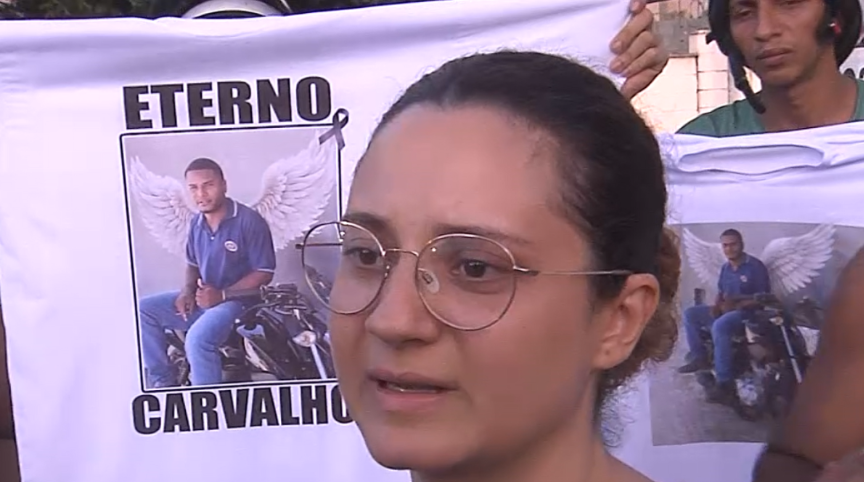 “Injustiça”, diz testemunha que presenciou morte de motociclista no Bairro Castelo, em Belo Horizonte