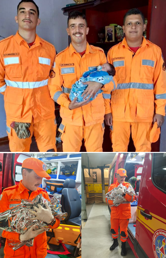Militares do Corpo de Bombeiros realizam parto de emergência em residência no Sul de Minas