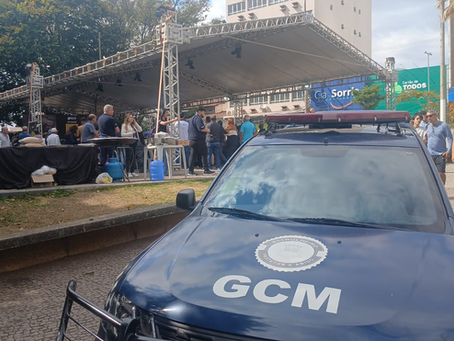 Guarda Civil de Varginha atua em quatro eventos e reforça segurança na cidade