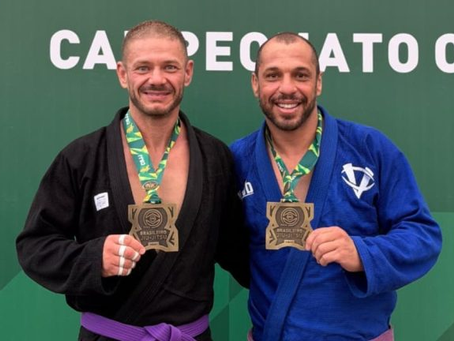 Atletas de Varginha conquistam pódio no Campeonato Brasileiro de Jiu-Jitsu da CBJJ