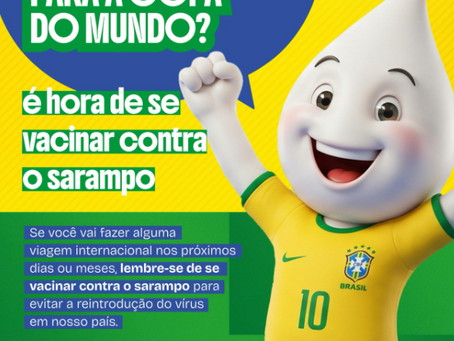 Governo alerta viajantes sobre risco de sarampo durante Copa do Mundo nos EUA, México e Canadá