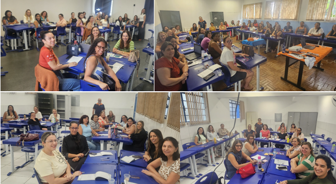 Formação pedagógica reforça compromisso com equidade na educação em Varginha