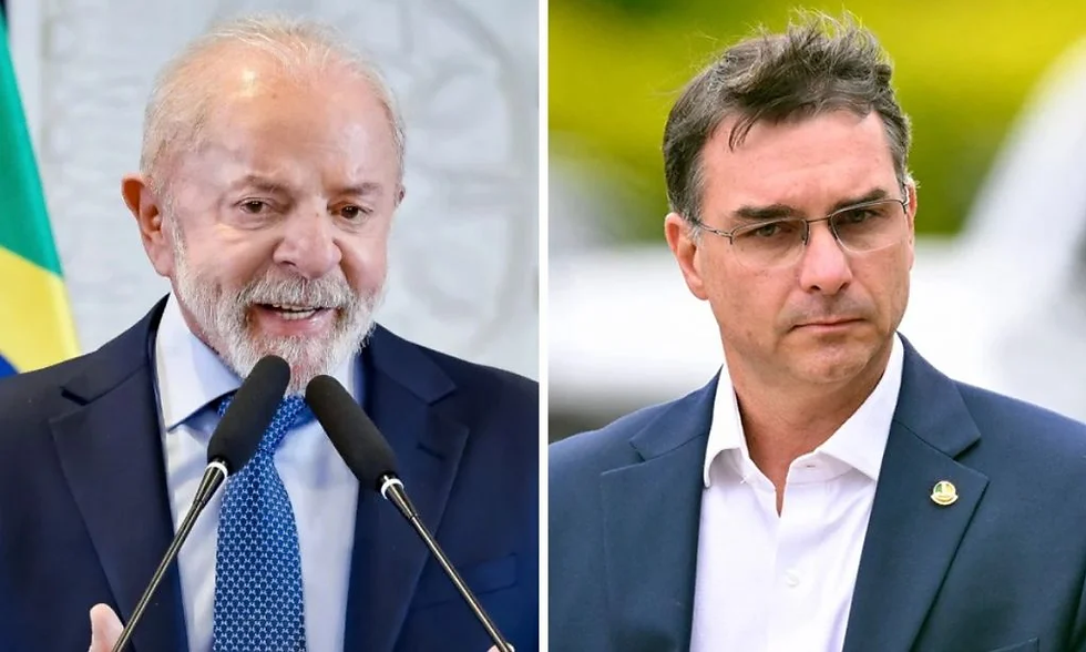 Paraná Pesquisas indica empate técnico entre Lula e Flávio Bolsonaro tanto no 1º quanto no 2º turno das eleições de 2026