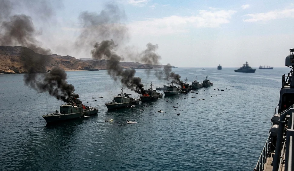 Trump ordena ação militar contra embarcações com minas no Estreito de Ormuz e amplia tensão com o Irã