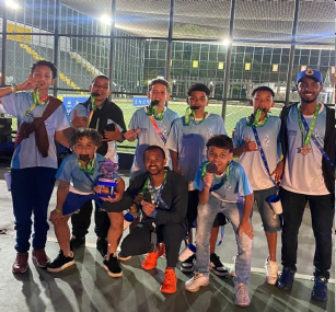 Atletas do Sesc Varginha brilham no Arena Sesc e conquistam terceiro lugar no Futebol Society Sub-13