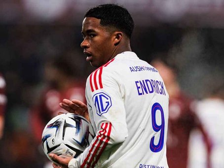 Golaço de Endrick pelo Lyon impressiona técnico adversário na França