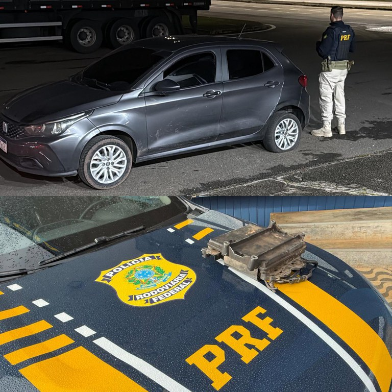 Tentativa de furto de peças de caminhão é frustrada pela PRF em Pouso Alegre