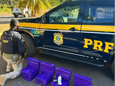 Carga de drogas avaliada em alto valor é interceptada na BR-365, em Minas Gerais